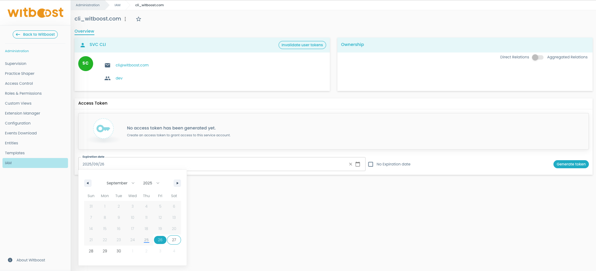 Access Token Generation